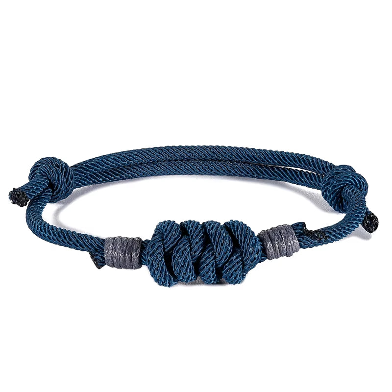Mens Women Adjustable Thread Milan Rope Bracelet for Lovers Distance Couple Bracelete Minimalist Yoga Meditation Bracelet