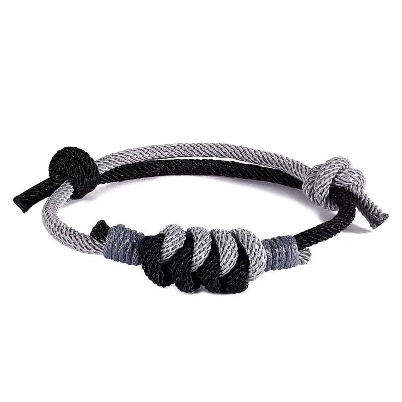 Mens Women Adjustable Thread Milan Rope Bracelet for Lovers Distance Couple Bracelete Minimalist Yoga Meditation Bracelet