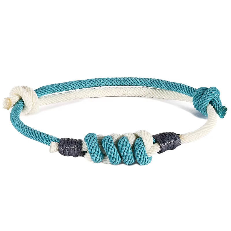 Mens Women Adjustable Thread Milan Rope Bracelet for Lovers Distance Couple Bracelete Minimalist Yoga Meditation Bracelet