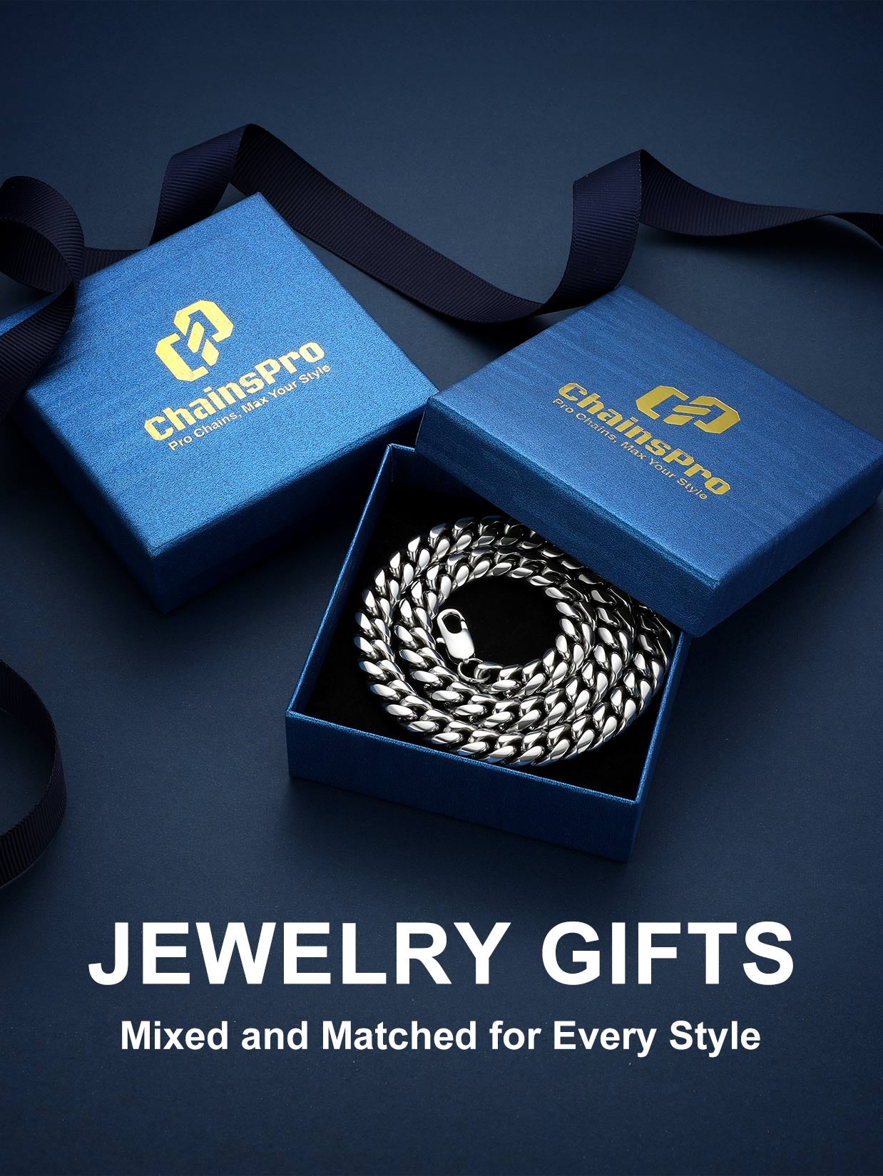 Cuban Chain for Mens 26 Inch 14MM Mens Gift Rapper Hip Hop Necklaces Gold Plated