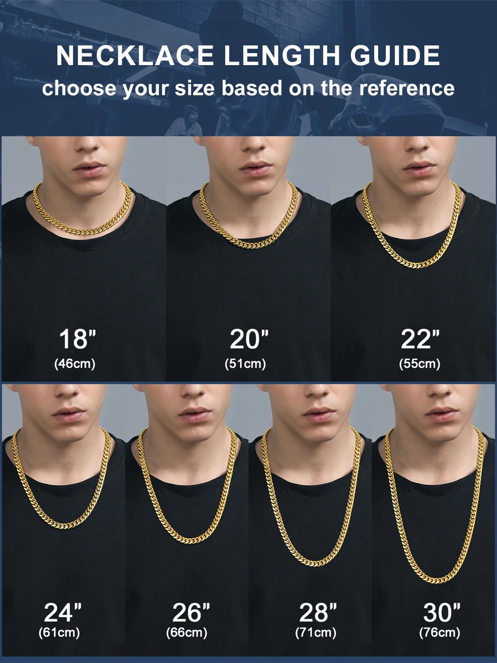 Cuban Chain for Mens 26 Inch 14MM Mens Gift Rapper Hip Hop Necklaces Gold Plated